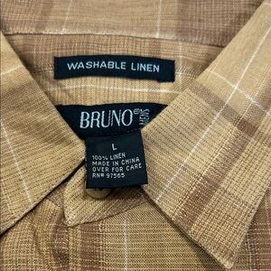Bruno Men's Washable Linen Shirt